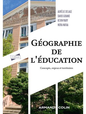 cover image of Géographie de l'éducation
